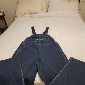 Key Imperial 100% Cotton Bibbed Overalls Mens Size 38X30 nwt